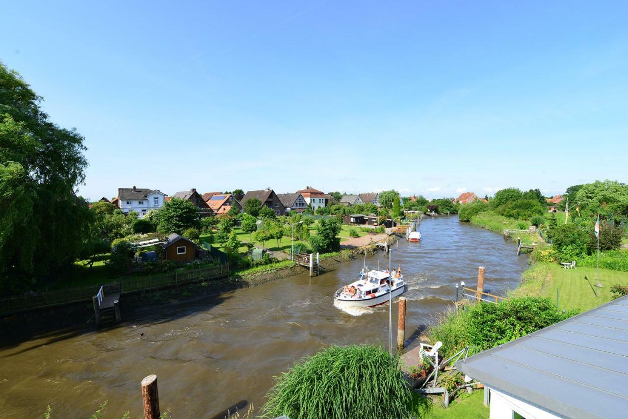 Deichkroenchen Ferienwohnung Altes Land Hamburg Jork Buitenkant foto